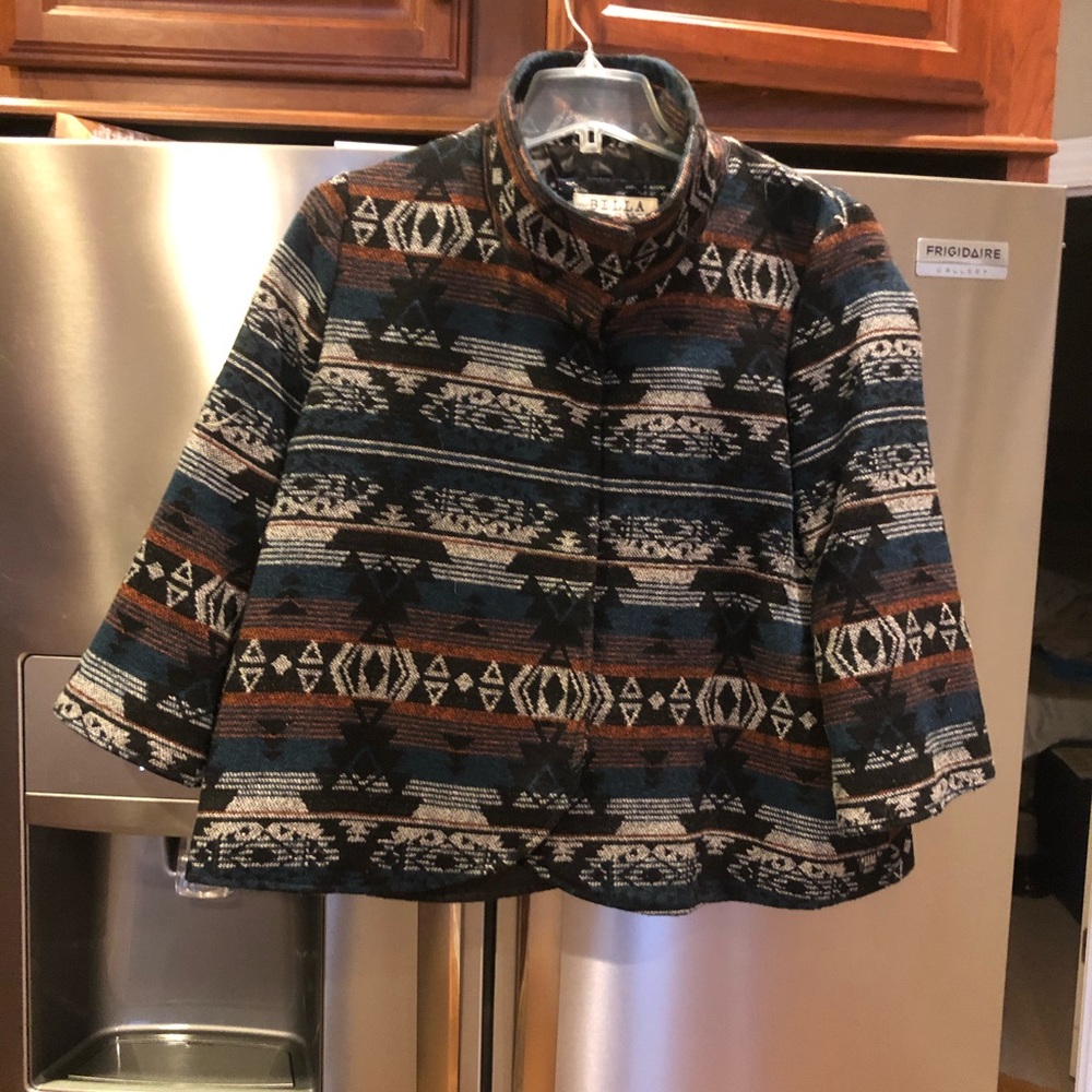 Patterned Coat - image 1